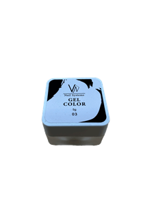 پینت ژل سفید ویکتوریا نیلز 5 گرم کد8