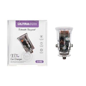 شارژر فندکی فست UltraSUR مدل U-B2 18W