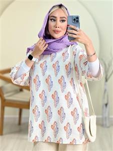 شومیز جلو بسته تولید ایواز کد 17241