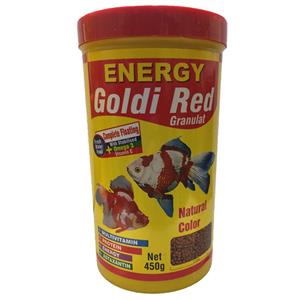 غذا ماهی انرژی مدل Gold red Granulat وزن 50 گرم 