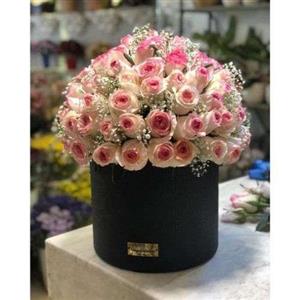 تزیین سبد گل رز a343