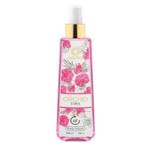 بادی اسپلش زنانه مانتره مدل Zara Orchid حجم 225 میلی لیتر