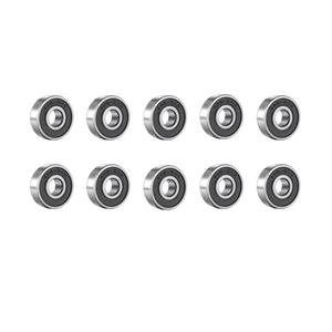 بلبرینگ آکا بلبرینگ پلاس مدل 608 2RS FG C3 مجموعه 10 عددی