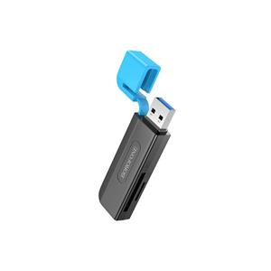 کارت‌خوان بروفون مدل DH9 2IN1 USB3.0 CARD EADER