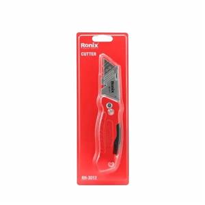 کاتر پیچ گوشتی ذوزنقه ای تاشو 6 تیغ رونیکس مدل Ronix RH-3012