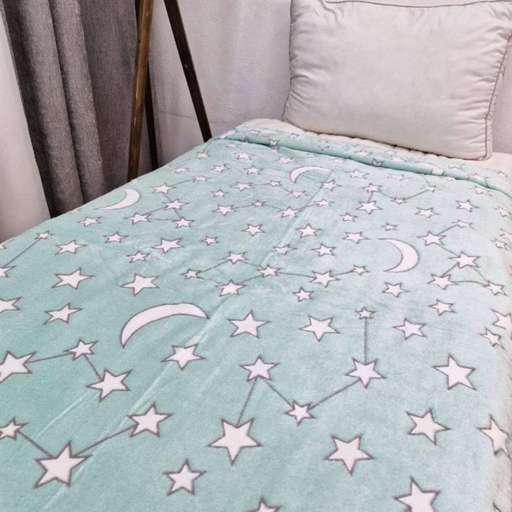 پتو مسافرتی مدل شب نما آسمان زیبا سایز 200x220 سانتی متر