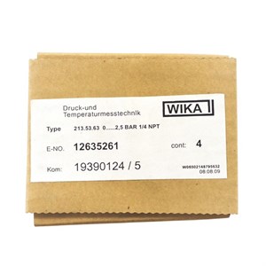 گیج فشار ویکا مدل 6CM-2.5bar