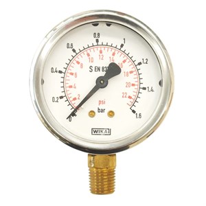 گیج فشار ویکا مدل 6CM-1.6bar