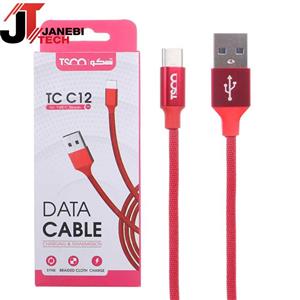 TSCO USB 2.0 To USB Type-C Charge and Sync Cable - 1m - TC C12 