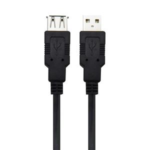 کابل کانکتر USB به مادگیUSB  کی نت با طول 5 متر