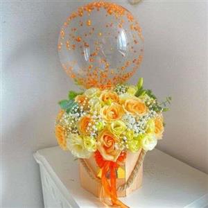  گل و بادکنک تولد لاکچری 8461