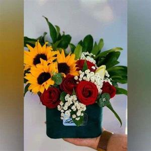  باکس گل آفتابگردان برای خواهرزاده 30479