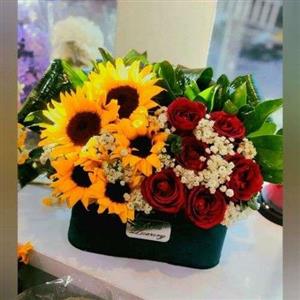  باکس گل آفتابگردان برای برادرزاده 30480