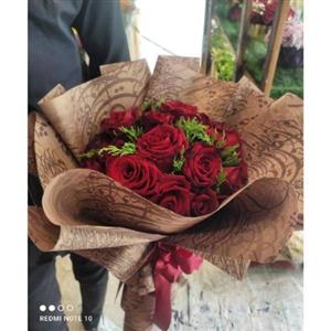  دسته گل بله برون2323