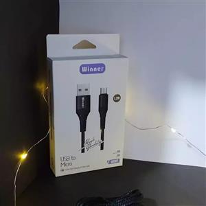 کابل شارژ اندروید سوپر فست وینر WC01 152 Micro USB 