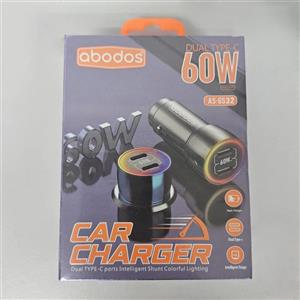   شارژ فندکی 60W Abodos مدل AS GS32