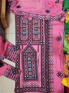 لباس بلوچی زنانه ودخترانه سنتی کد 409