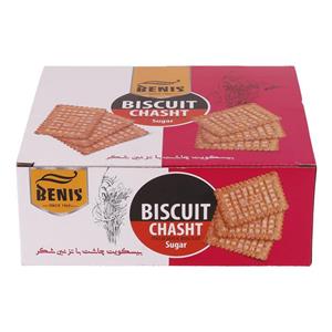 بیسکویت چاشت با تزئین شکر بنیس - 700  گرم