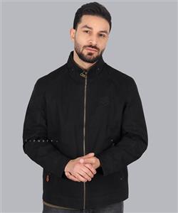 کت کتان مردانه مشکی مدل دو رویه اورجینال 8581