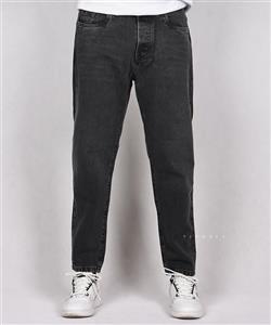 شلوار جین مام فیت مردانه ذغالی 4899