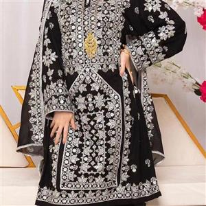 لباس بلوچی زنانه بنارسی چرخی کد 101