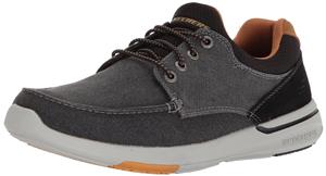 Skechers Men's Relaxed Fit-Elent-Mosen Boat Shoe