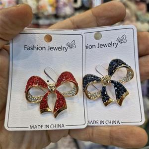 گل سینه پاپیون زنانه کد 803401