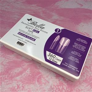 تیپ ژلیکس ناخن 360 عددی (01) بلا bella