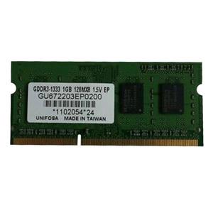 رم کامپیوتر یونیفوسا Unifosa DDR3 10660 1333Mhz با ظرفیت 1 گیگابایت