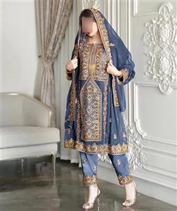 لباس بلوچی زنانه طرح سلطنتی کد 0022