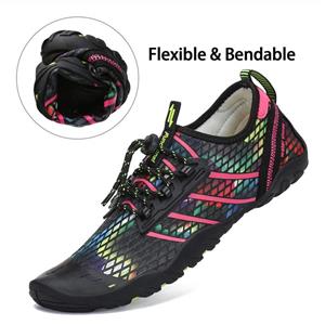 Unisex Water Shoes Quick Dry Beach Swim Yoga River Colorful Rosy 9.5 M US Women 8 Men 41 