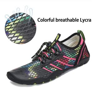 Unisex Water Shoes Quick-Dry Beach Swim Yoga River Colorful/Rosy 9.5 M US Women / 8 M US Men (41) 
