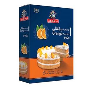 پودر کیک نیمه آماده پرتغالی زر ماکارون 500 گرمی