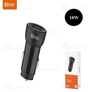 شارژر فندکی فست شارژ Biva CC-33 3A QC3.0 PD 18W