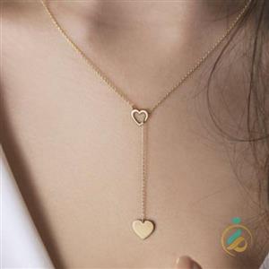 گردنبند طلا آویز قلب 