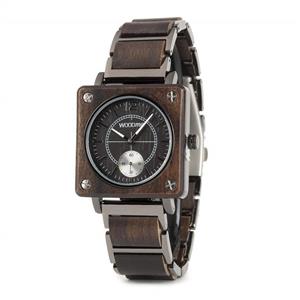 WOODME Wooden Watch for Men Women Luxury Natural Japanese Quartz Movement Chronograph Military Wristwatches with Gift Box 