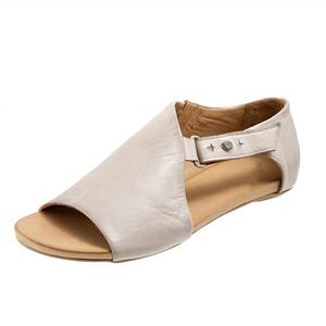 کفش تابستانی SNIDEL تخت زنانه با پا بر روی کفش های Pu در تابستان کفش پاشنه بلند و صندل بلند SNIDEL Flat Sandals for Women Open Toe Slip on Pu Shoes Summer Low Heels Strappy Sandal with Buckle