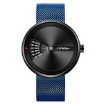 SINOBI Business Watches Men Fashion Original Design Watch Men Steel Mesh Men's Watch Clock Relogio Masculino Creative Wristwatch