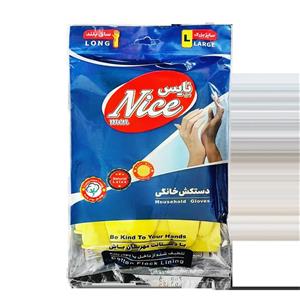 دستکش آشپزخانه ساق بلند نایس من ( سایز بزرگ - Large )