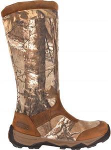 ROCKY Men's Retraction Waterproof Side-Zip Snake Boot Knee High