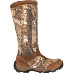 ROCKY Men's Retraction Waterproof Side-Zip Snake Boot Knee High