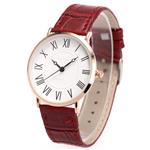 Wrist Watch Mens Ultra-Thin Minimalist SIBOSUN Quartz Leather Strap Classic Roman Numerals Anolog