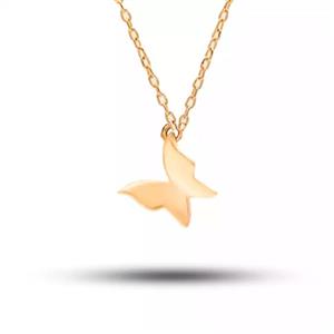 گردنبند طلا پروانه مینیمال  GNH0419 