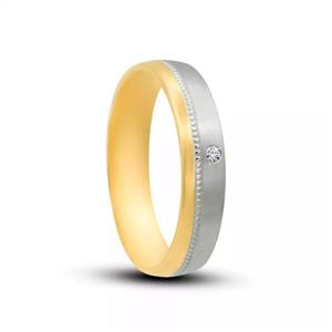 حلقه ازدواج زنانه ترکیبی گوار سه