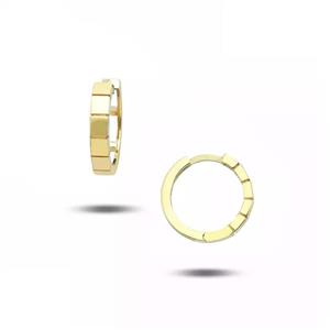 گوشواره طلا حلقه ای بوشرون 