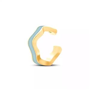 ایرکاف طلا میناکاری آبی متوسط