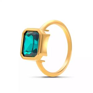 انگشتر طلا توپاز لاندن بلو 