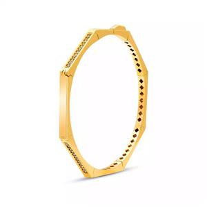 بنگل طلا هشت ضلعی