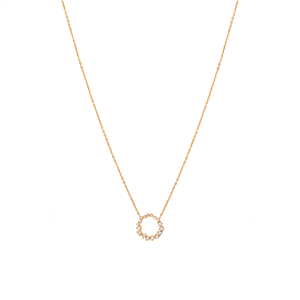 گردنبند حلقه ابری ظریف