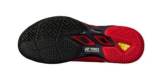 Yonex Power Cushion Eclipsion 2 Mens Tennis Shoe, Red/Black (Size 7.5) 